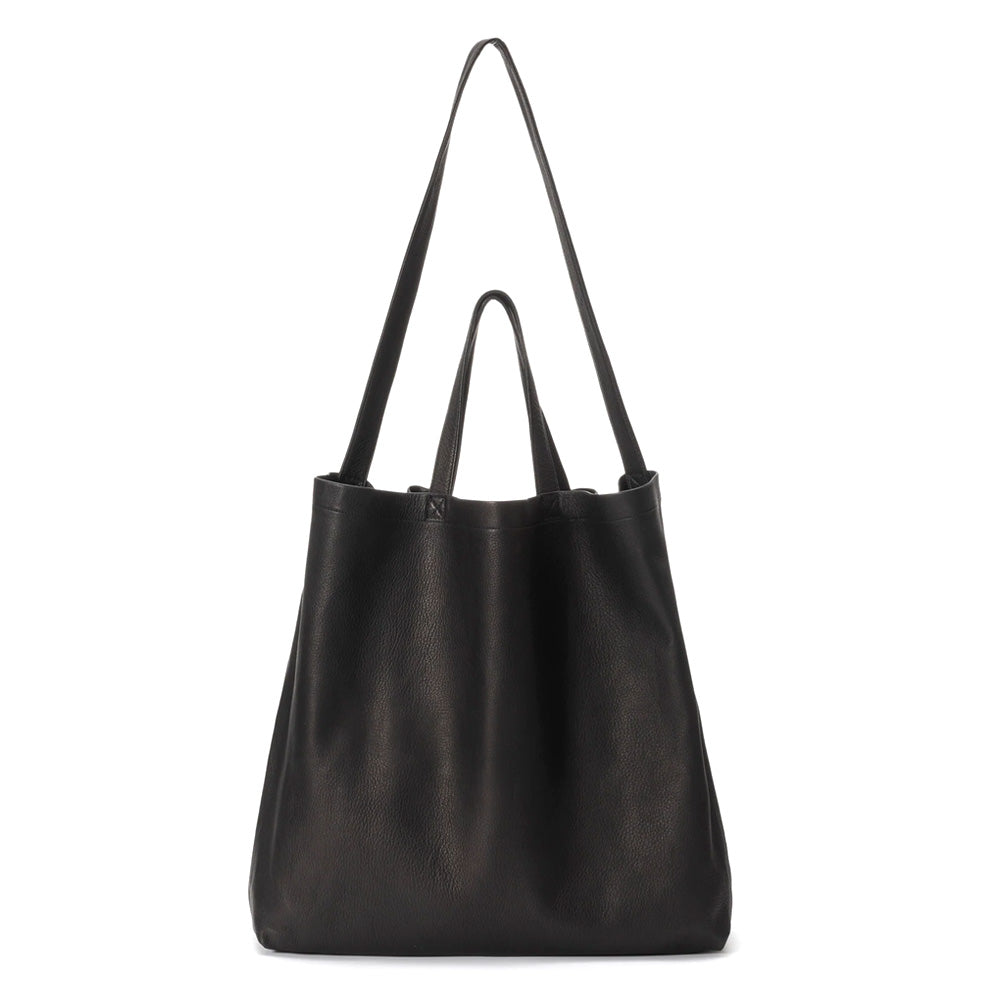 DA54 DOUBLE FACED SHOULDER TOTE：L