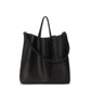 DA54 DOUBLE FACED SHOULDER TOTE：L