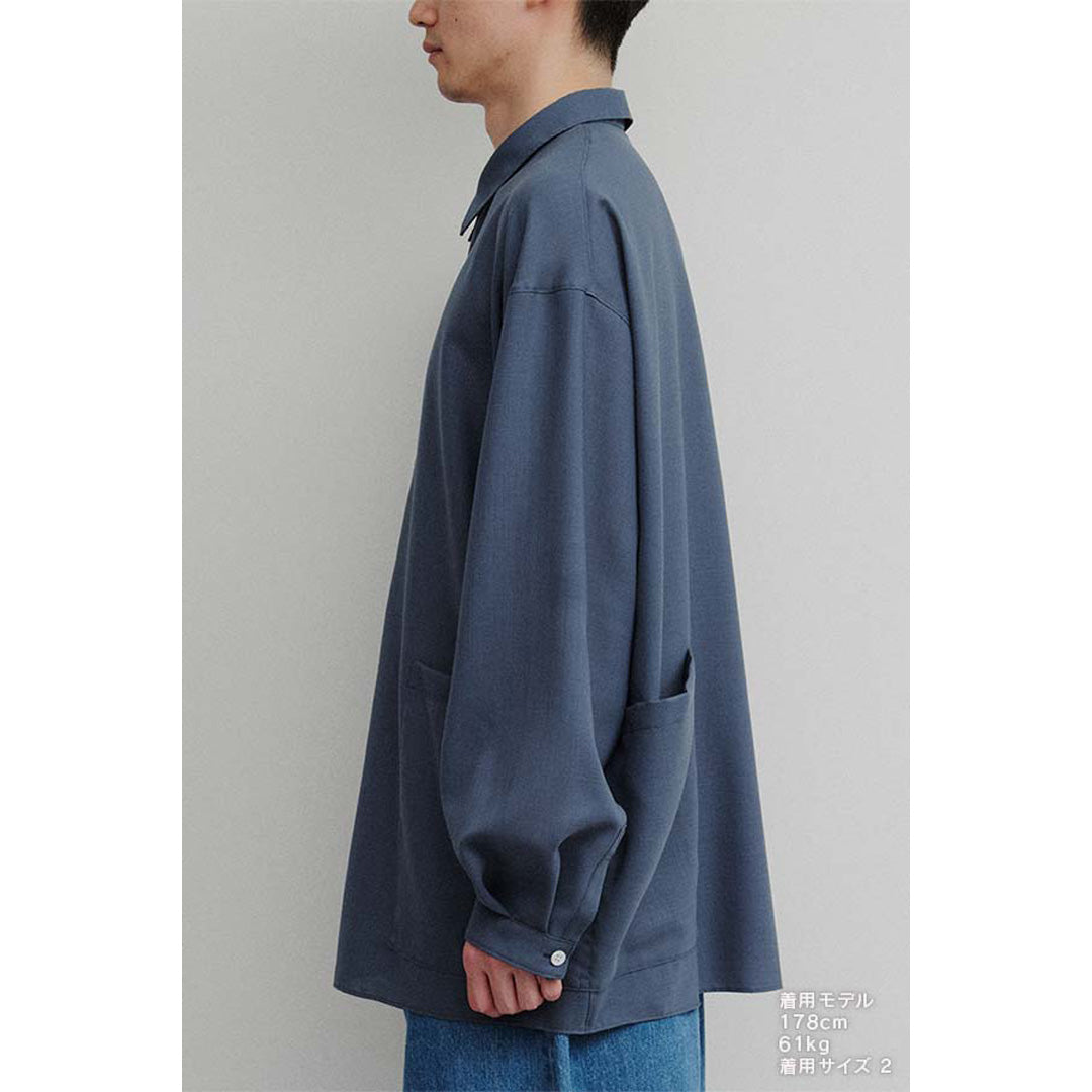 Side pocket L/S shirt