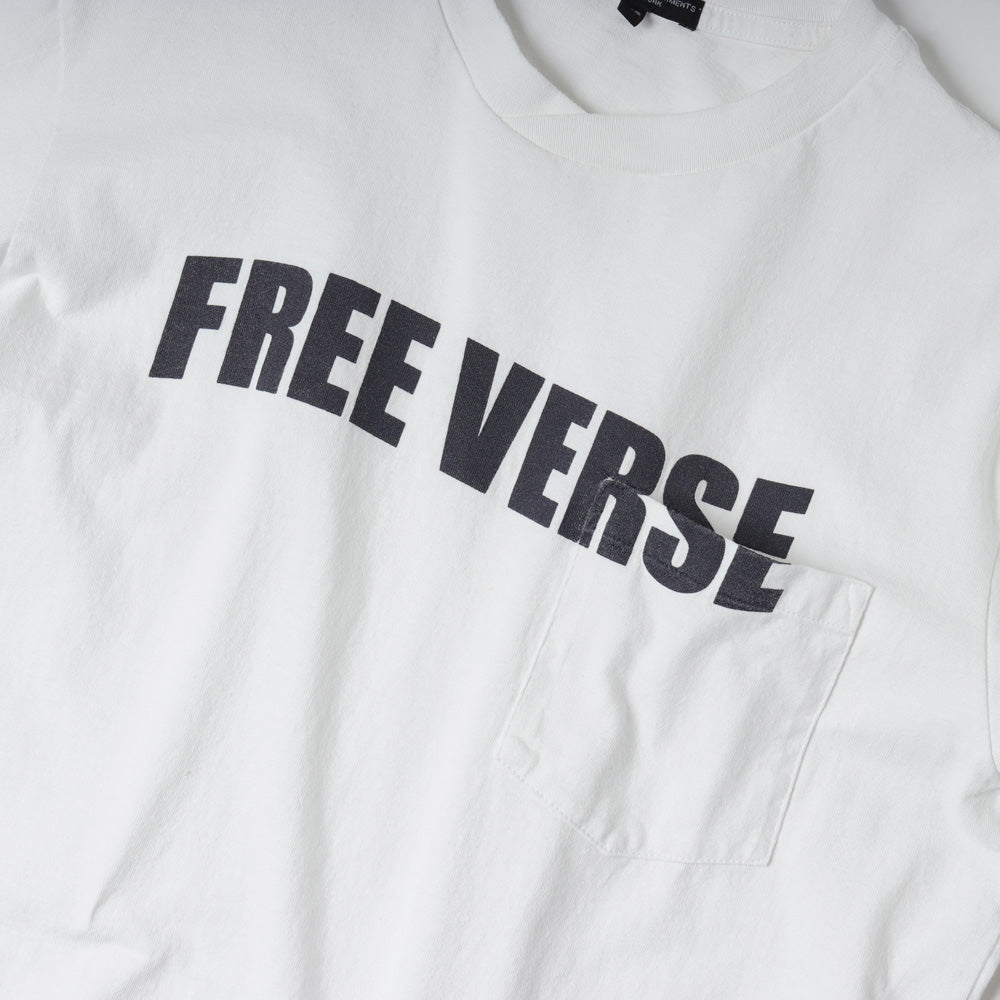 Printed Cross Crew Neck L/S T-shirt - Free Verse