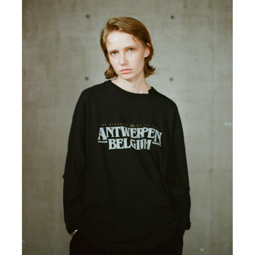 CUT UP LONG LAYER T-SHIRT Antwerpen