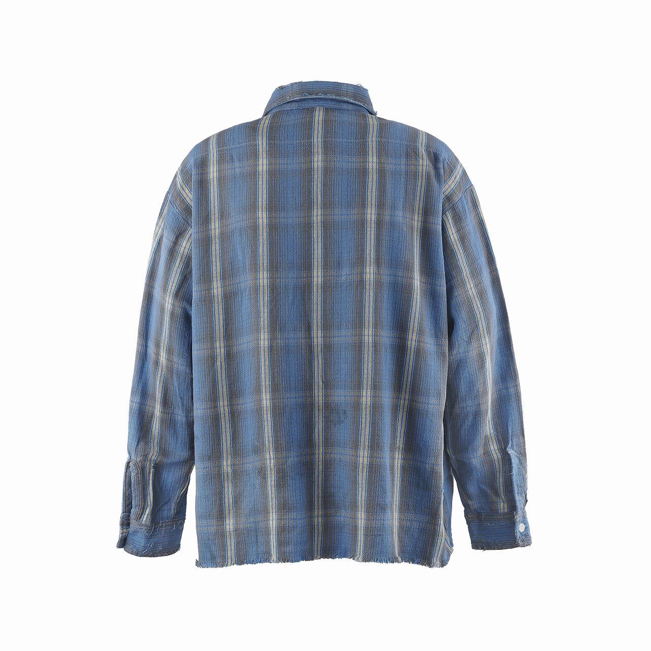 Saint Mxxxxxx (セントマイケル) 】 FRNNL SHIRT/CHECK SM-A23-0000