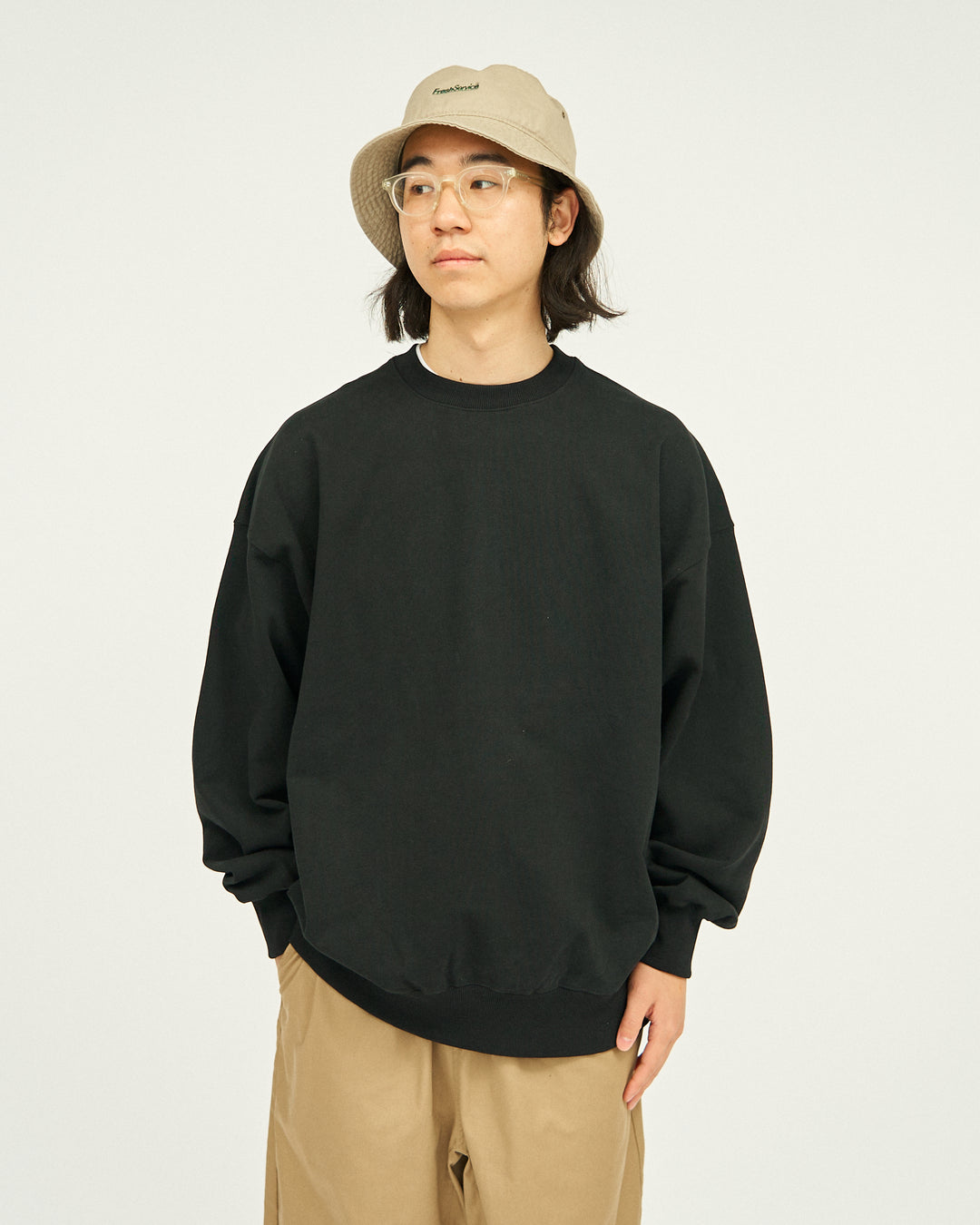 FreshService) LIGHT OZ CREW NECK SWEAT (FSC241-70128B 