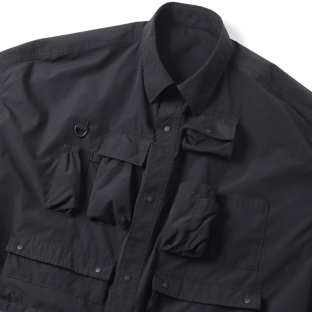 FreshService (フレッシュサービス) DRY TYPEWRITER TACTICAL POCKET S/S SHIRT FSC241-50106B  (FSC241-50106B) | FreshService / シャツ (MEN) | FreshService正規取扱店DIVERSE