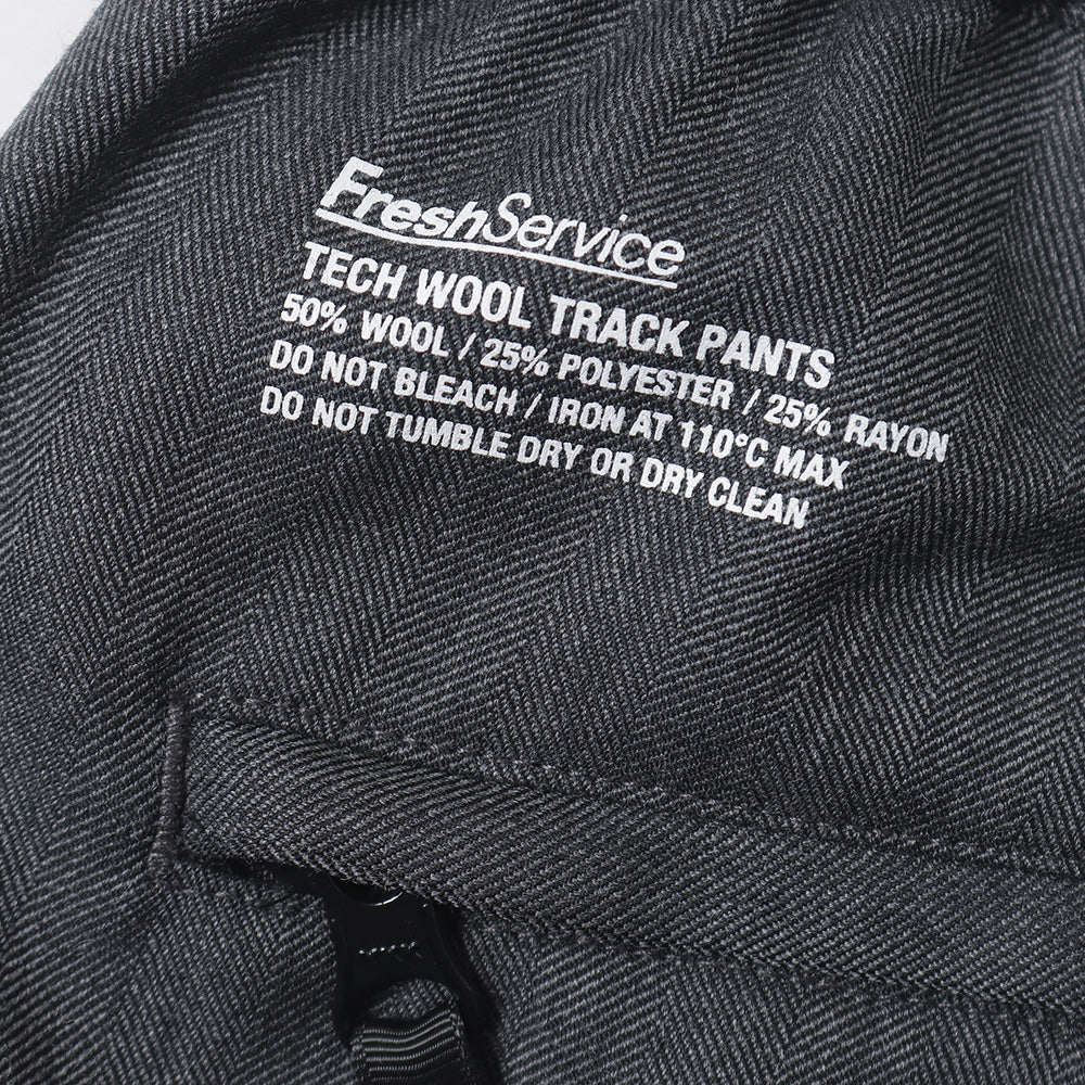 TECH WOOL TRACK PANTS