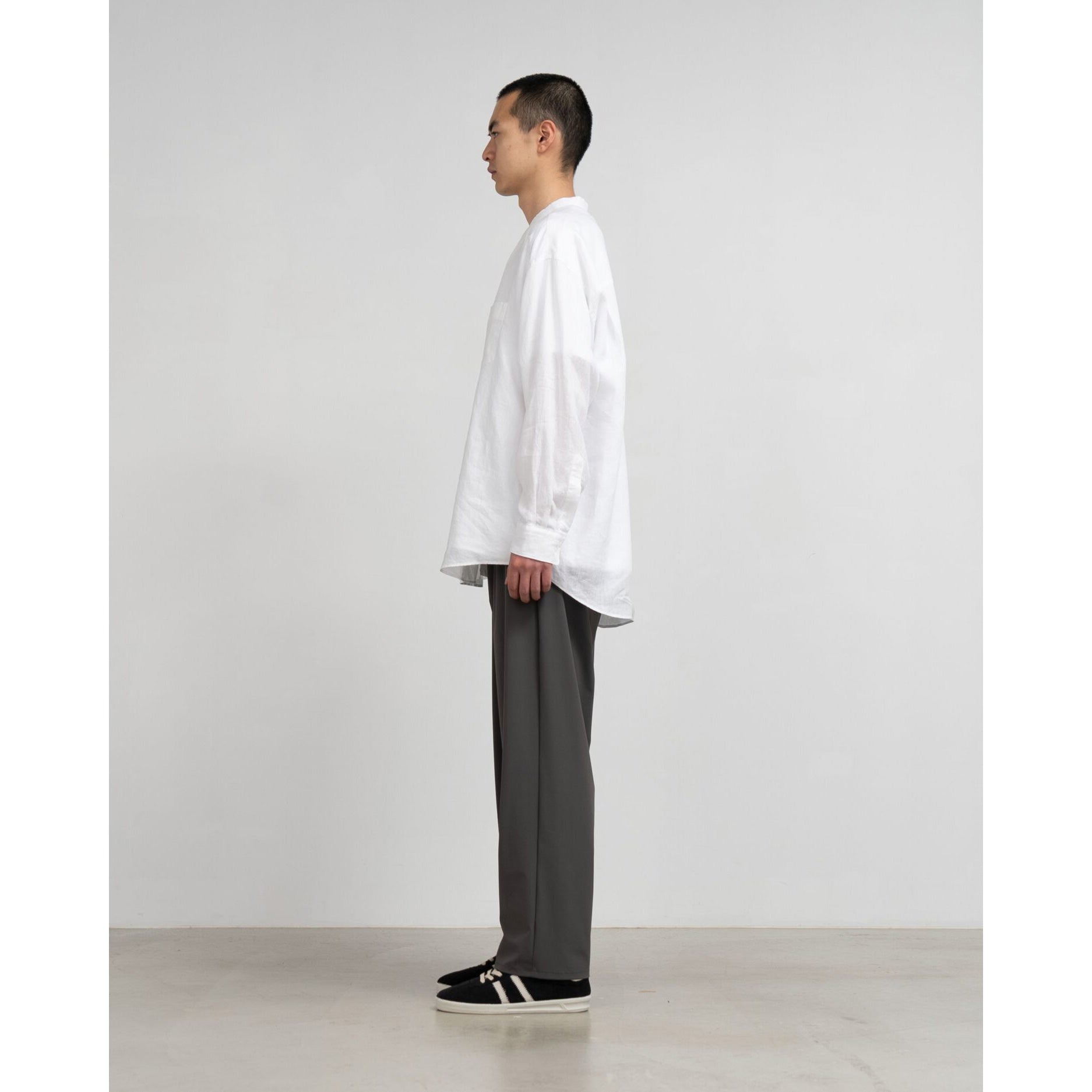 Graphpaper) Flex Tricot Wide Tapered Chef Pants (GM242-40036) | Graphpaper  / パンツ (MEN) | Graphpaper正規取扱店DIVERSE