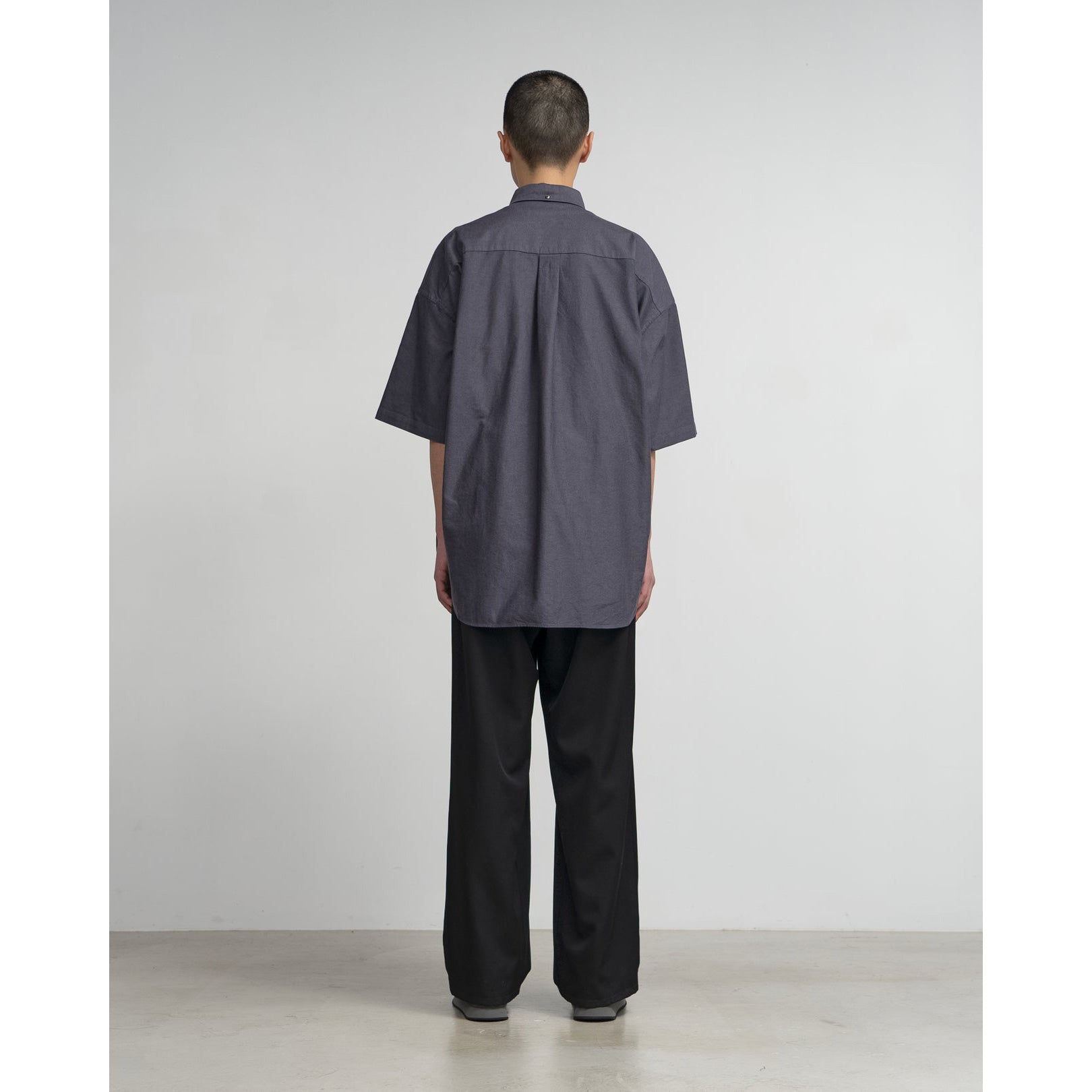 Graphpaper) Oxford S/S Oversized B.D Shirt (GM242-50021B) | Graphpaper / シャツ  (MEN) | Graphpaper正規取扱店DIVERSE