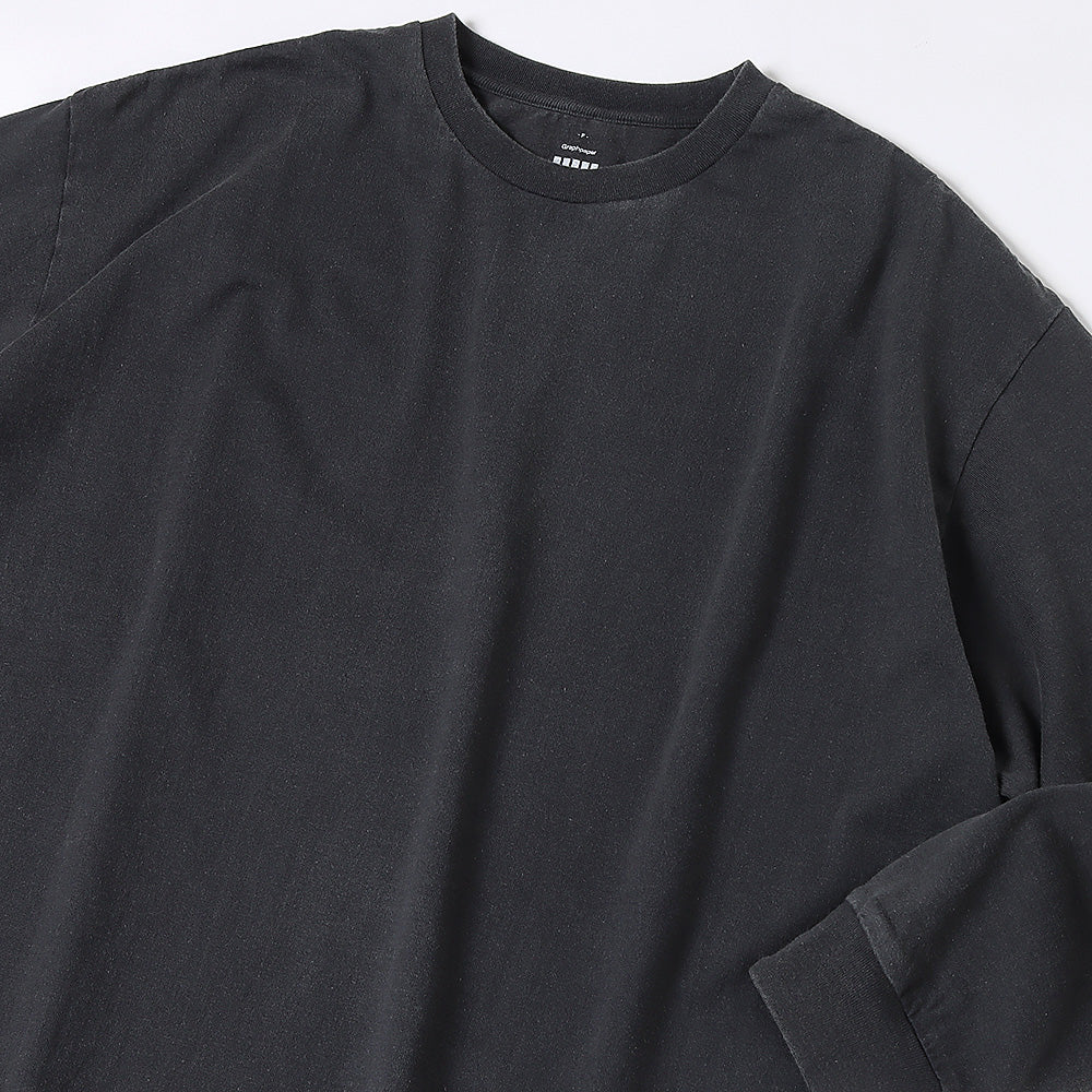 Graphpaper（グラフペーパー）】Frosted L/S Oversized Tee GU231-70338D (GU231-70338D) |  Graphpaper / カットソー (MEN) | Graphpaper正規取扱店DIVERSE