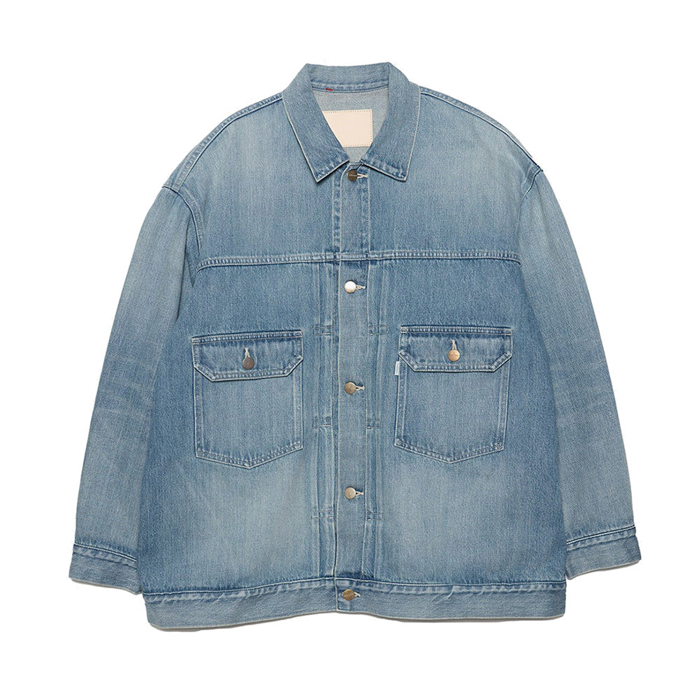 Selvage Denim Jacket(LIGHT FADE)