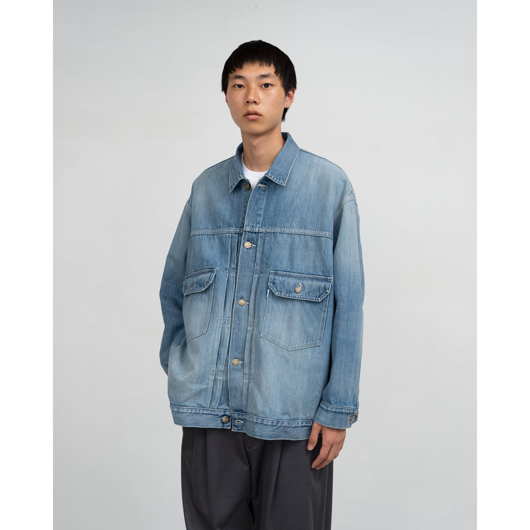 Selvage Denim Jacket(LIGHT FADE)