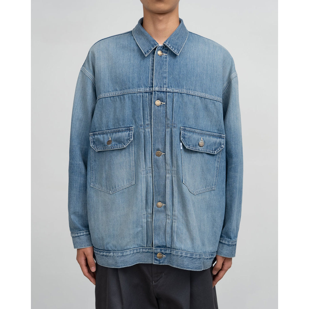 Selvage Denim Jacket(LIGHT FADE)