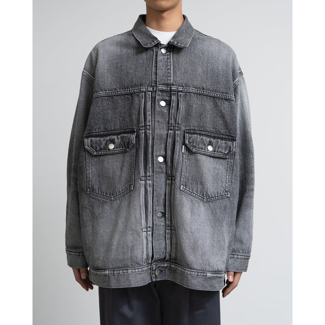 Selvage Denim Jacket(LIGHT FADE)