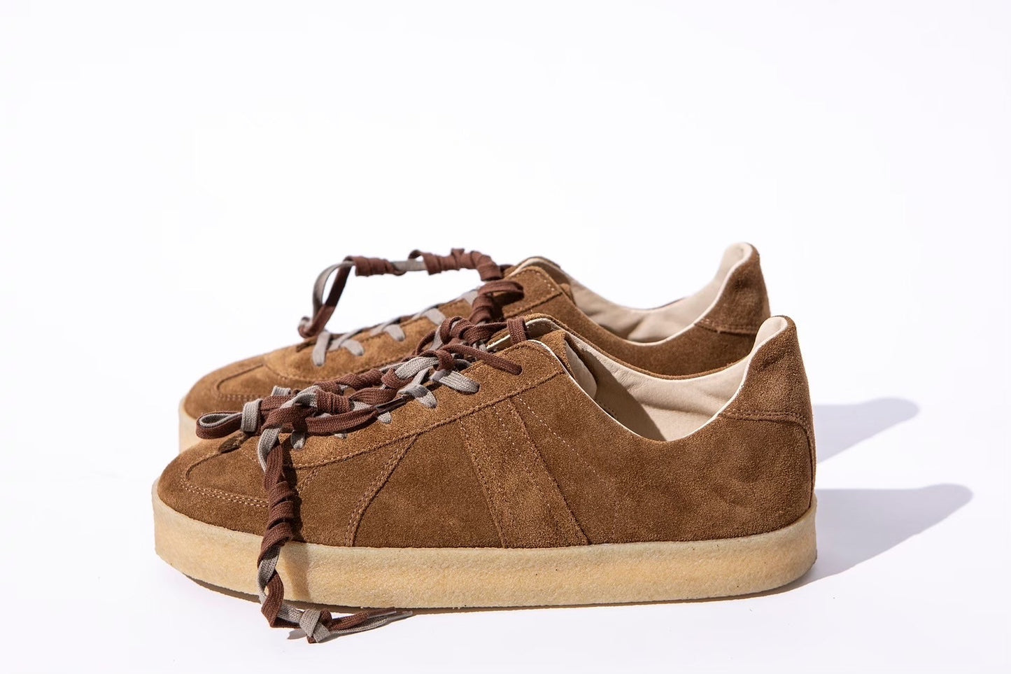 GERMAN TRAINER COW SUEDE by REPRODUCTION OF FOUND