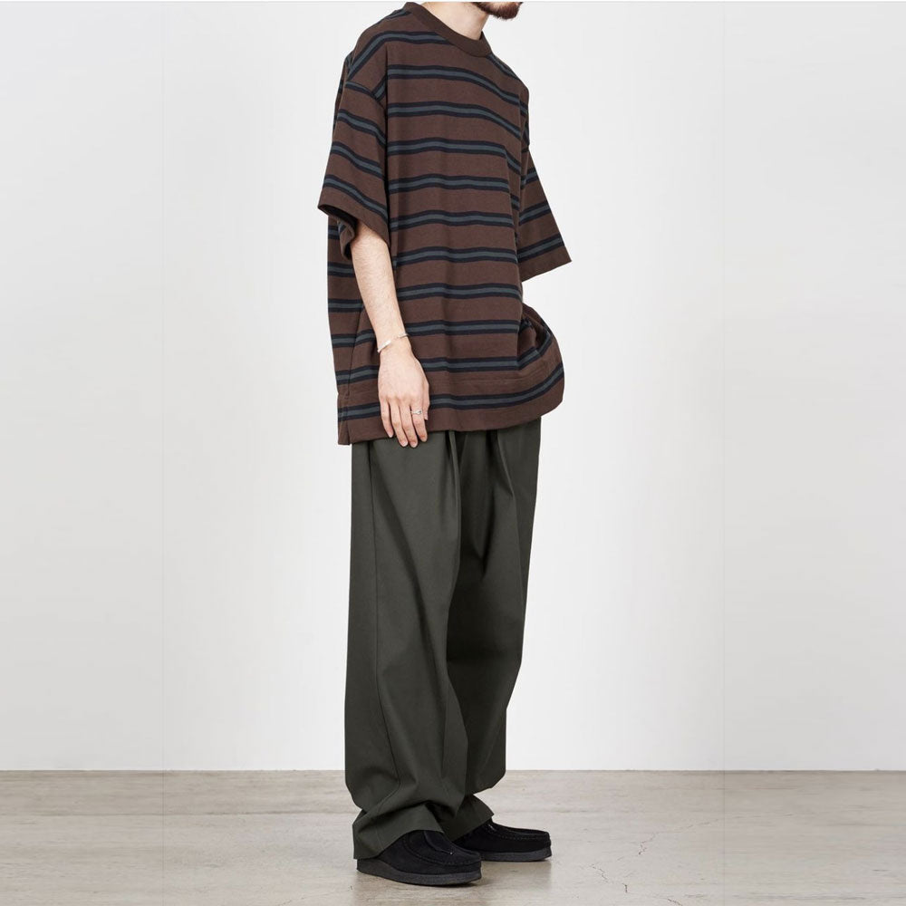 MARKAWARE(マーカウェア) - BOX Tee S/S ORGANIC COTTON 20/1 BORDER