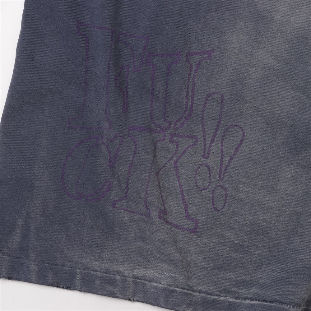 CRAYON Breached L/S Tee (NAVY)