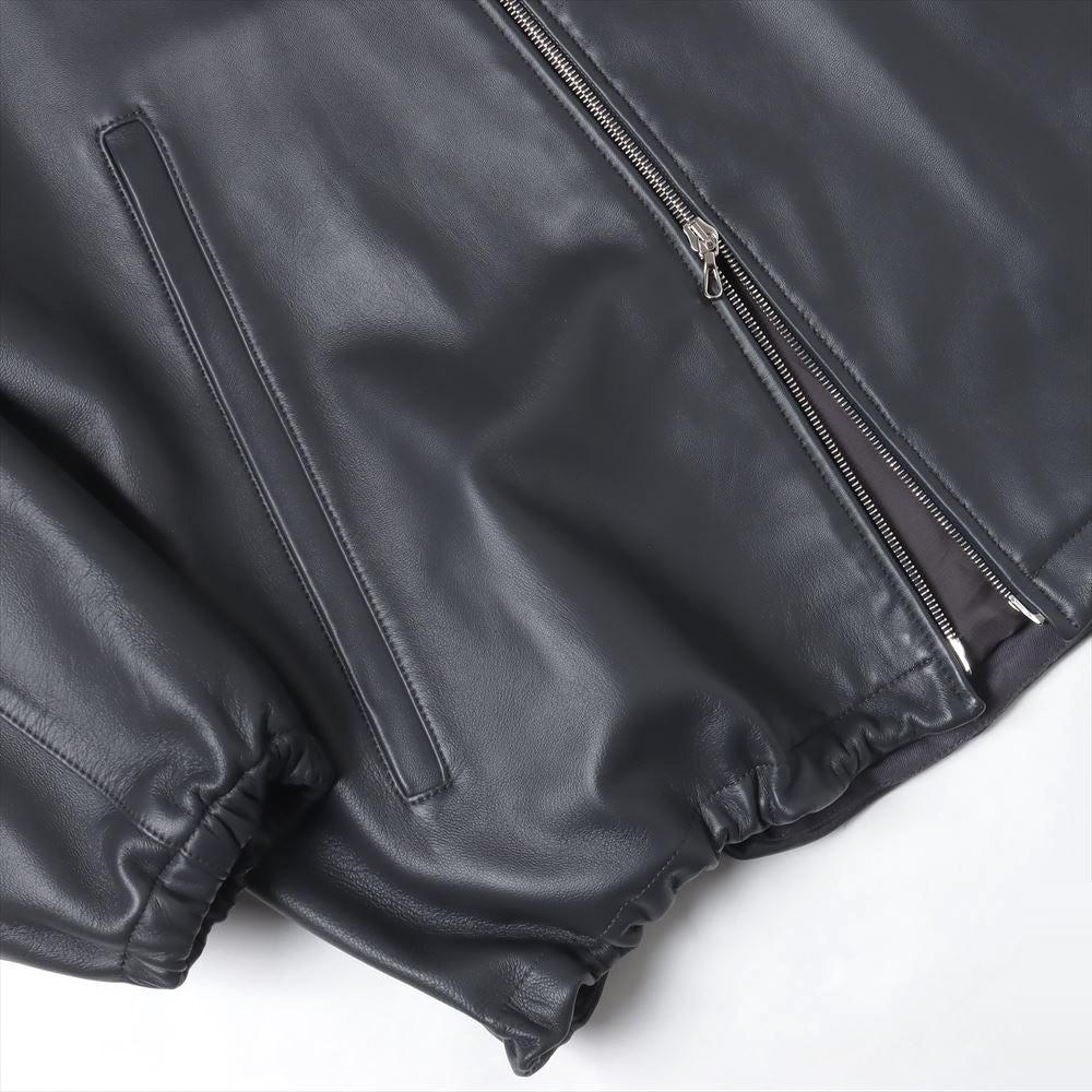 Lamb Leather Track Blouson