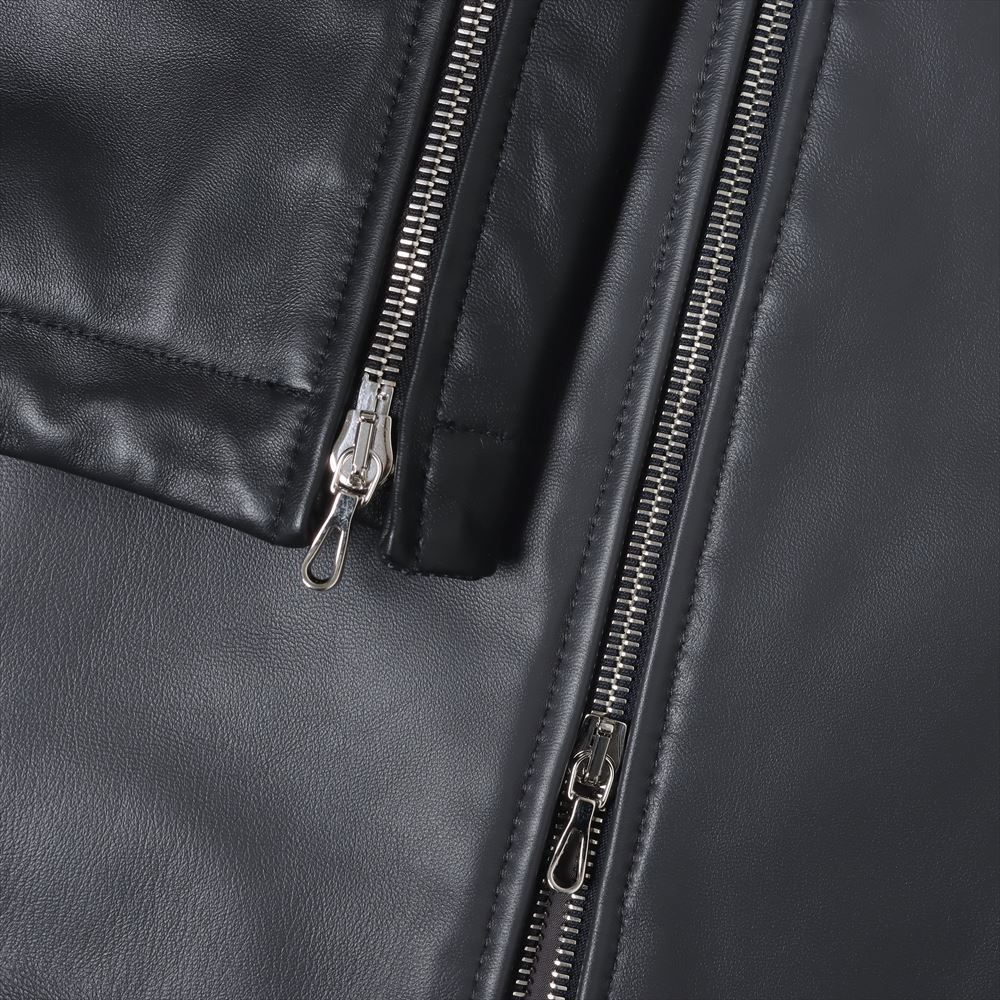 Lamb Leather Track Blouson