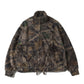 Shaggy fleece half zip crew (camouflage)