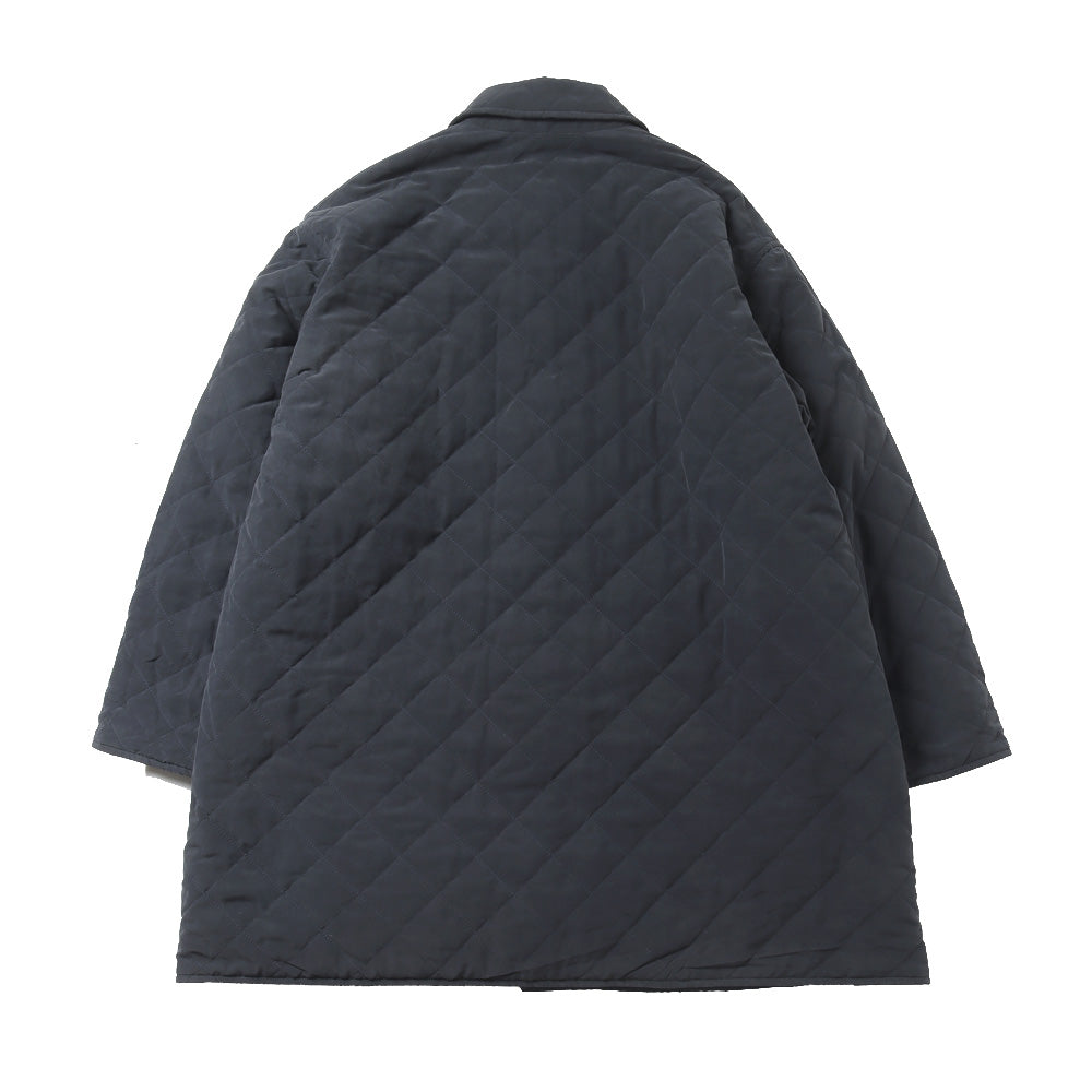 Silk Taffeta Quilted Coat