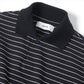 ONE BUTTON POLO S/S TEE ORGANIC COTTON HIGH TWISTED PIQUE