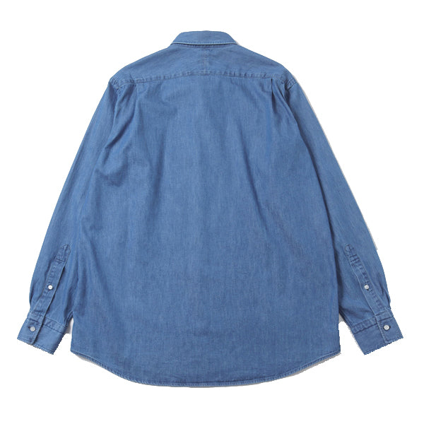 A.PRESSE (ア プレッセ) Washed Denim Shirt 23AAP-02-08H (23AAP-02