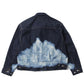 KIMONO DENIM JACKET (CLOUDY BLEACHING)