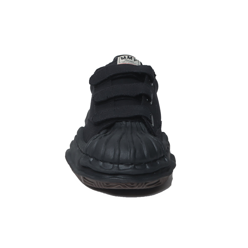 (BLAKEY) OG Sole Canvas Low-top Velcro Sneaker BLACKxBLACK