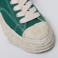 (PETERSON23) OG Sole Canvas Garment dye Low-top Sneaker GREEN