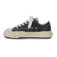 (PETERSON23) OG Sole Canvas Garment dye Low-top Sneaker BLACK