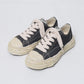 (PETERSON23) OG Sole Canvas Garment dye Low-top Sneaker BLACK