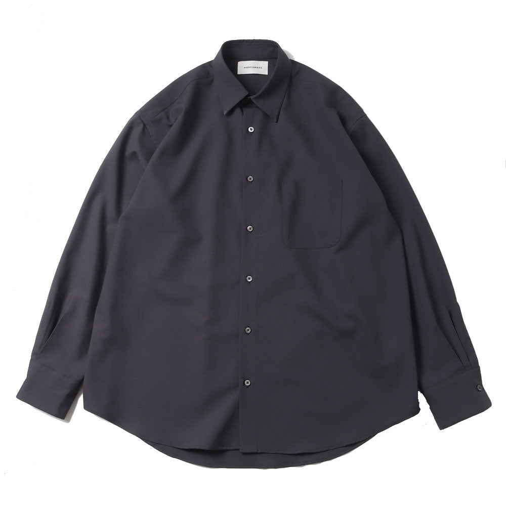 MARKAWARE(マーカウェア) - COMFORT FIT SHIRT ORGANIC WOOL 2/80