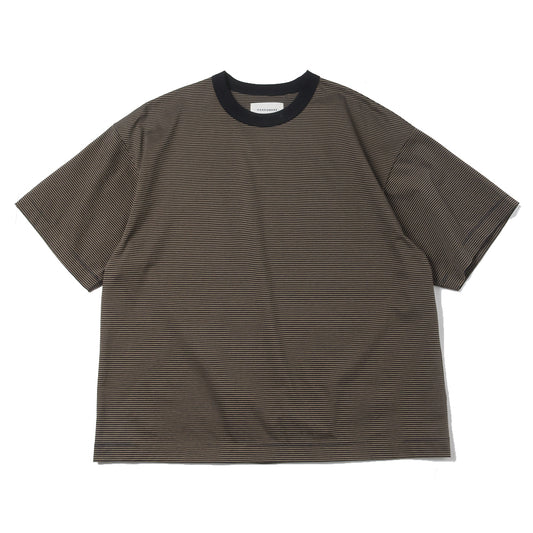 COMFORT FIT Tee ORGANIC SUPIMA BORDER