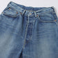 COCOON FIT JEANS ORGANIC COTTON 13.5oz SELVEDGE DENIM (USED WASHED)