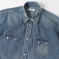 WESTERN RIDERS SHIRT ORGANIC COTTON 8.5oz DENIM