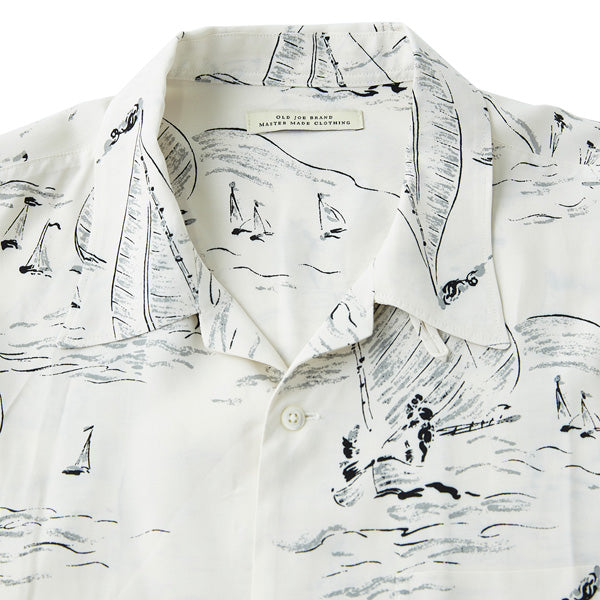 OLD JOE & CO. (オールドジョー)ORIGINAL PRINTED OPEN COLLAR SHIRTS