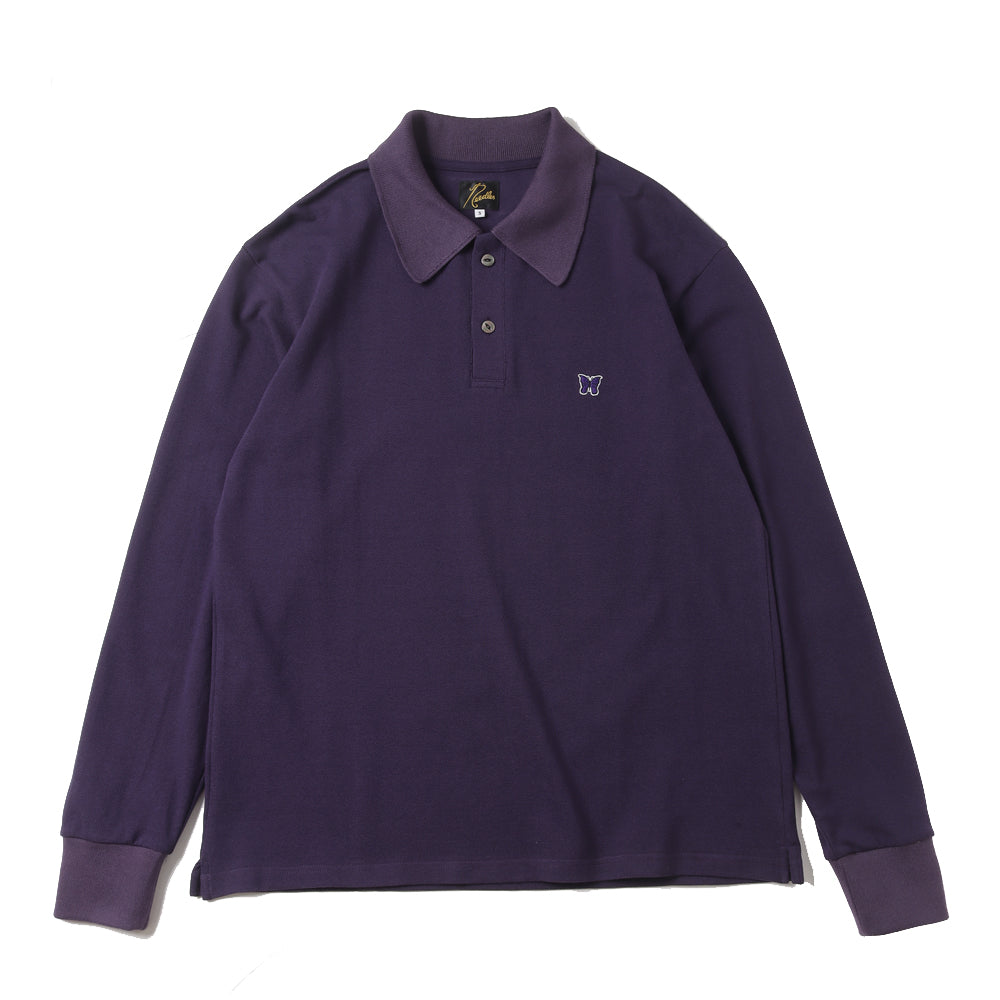 L/S Polo Shirt - Cotton Pique