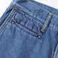 Boot Cut Washed Denim Trousers