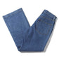 Boot Cut Washed Denim Trousers