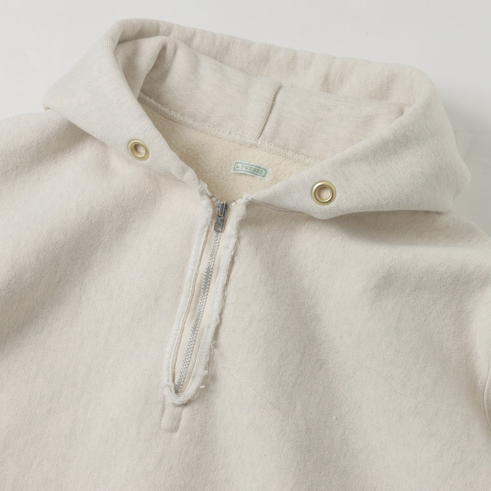 Vintage Half Zip Sweat Hoodie