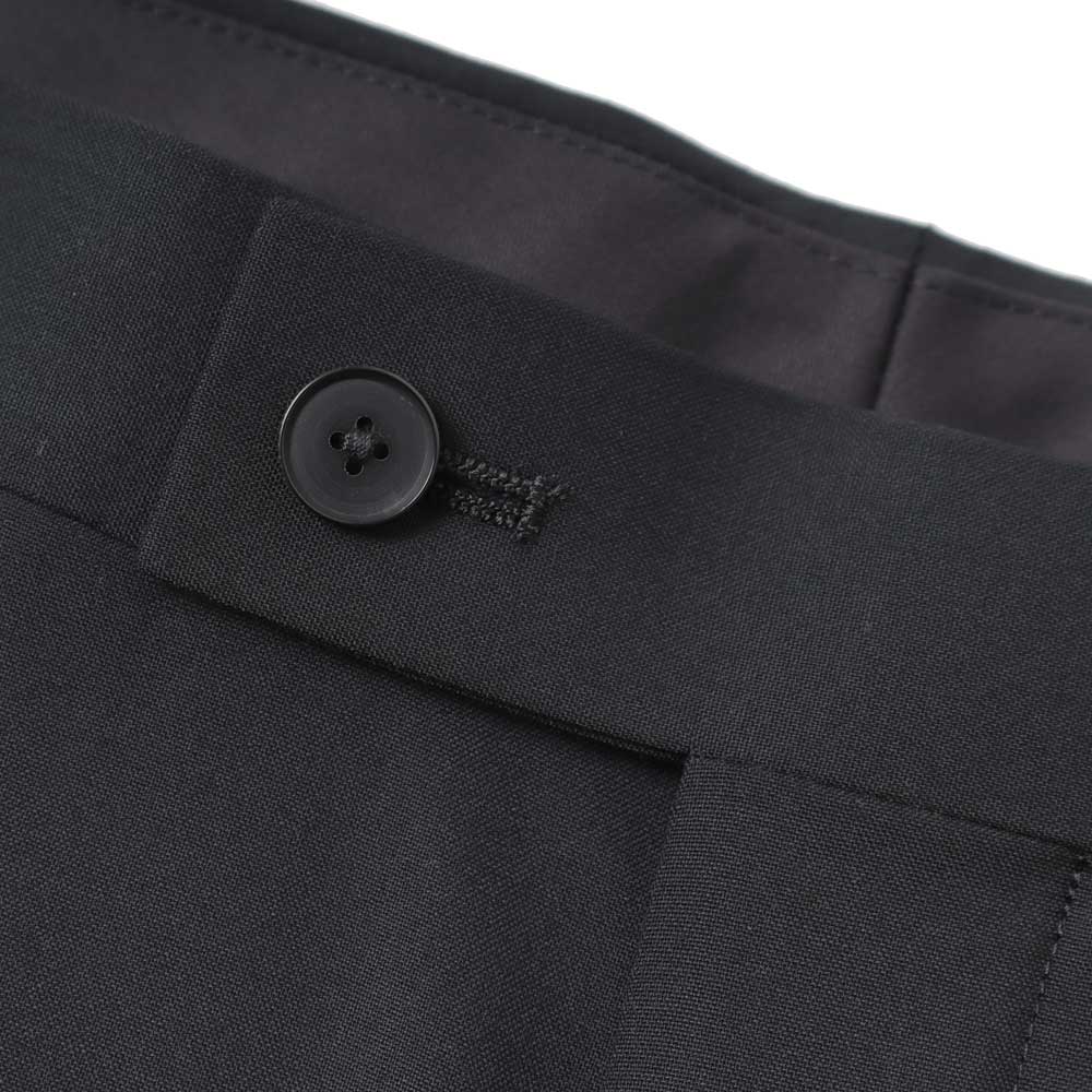 SUPER FINE TROPICAL WOOL TWO-TUCK SLACKS