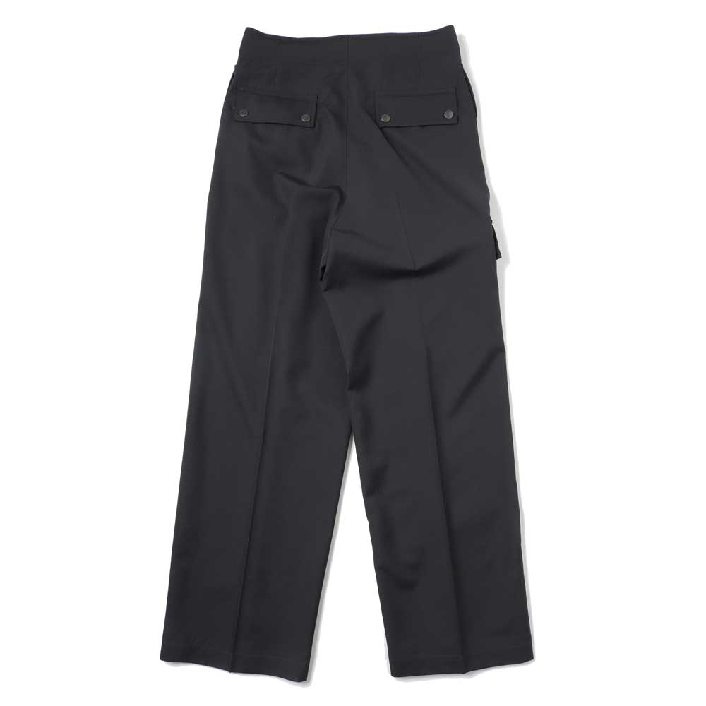 WOOL HERRINGBONE CARGO PANTS