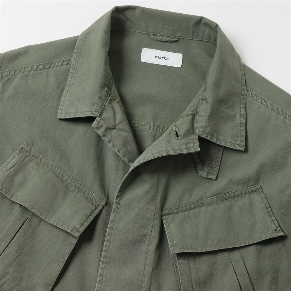 JUNGLE FATIGUE JACKET ORGANIC COTTON WEATHER CLOTH