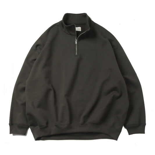 QUATER ZIP PULLOVER ORGANIC COTTON HEAVY FLEECE