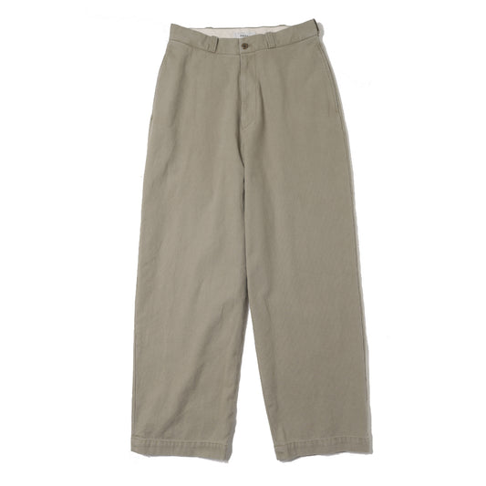 US.ARMY CHINO TROUSERS ORGANIC COTTON GABARDINE