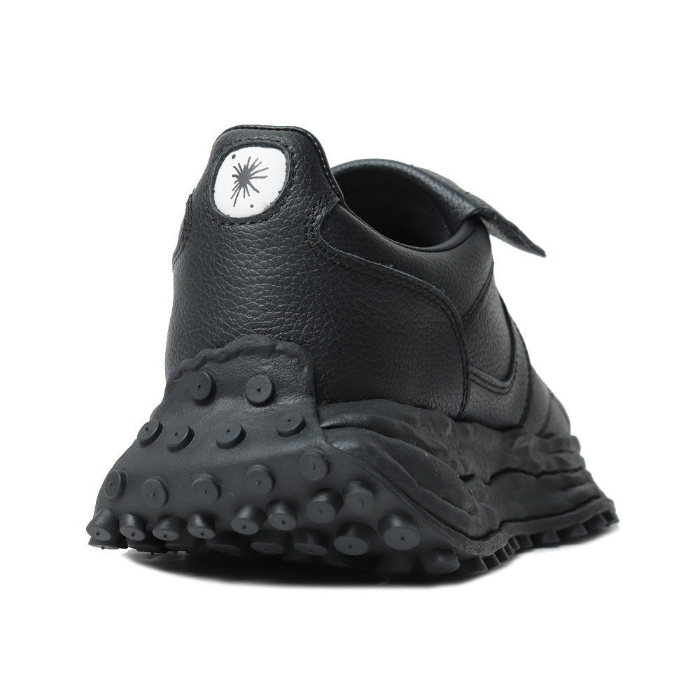 (SCOTT) OG Sole Leather Low-top Sneaker BLACKxBLACK