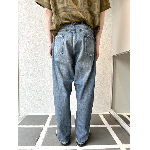 A.PRESSE (ア プレッセ) No.22 Washed Wide Denim Pants AP-4003 (AP-4003) | A.PRESSE  / パンツ (MEN) | A.PRESSE正規取扱店DIVERSE