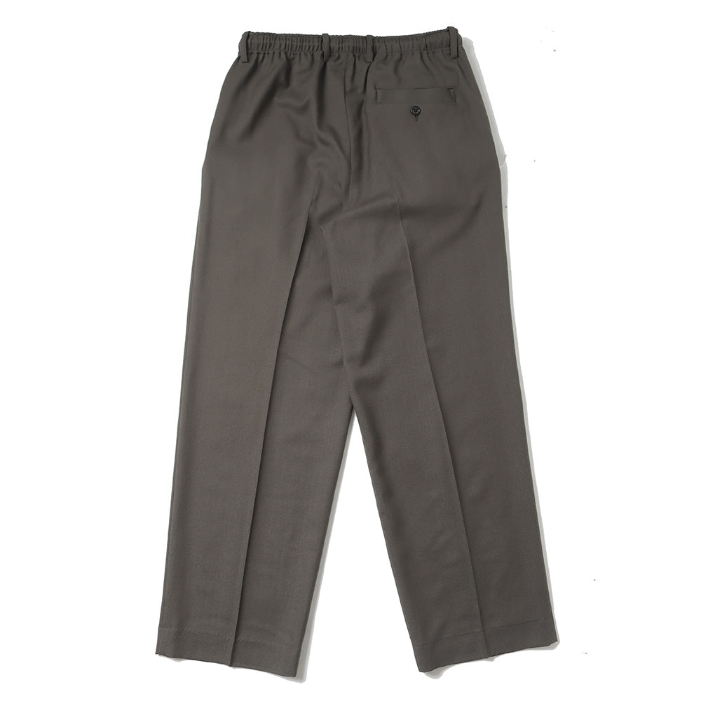 DOUBLE PLEATED EASY TROUSERS ORGANIC WOOL VIYELLA