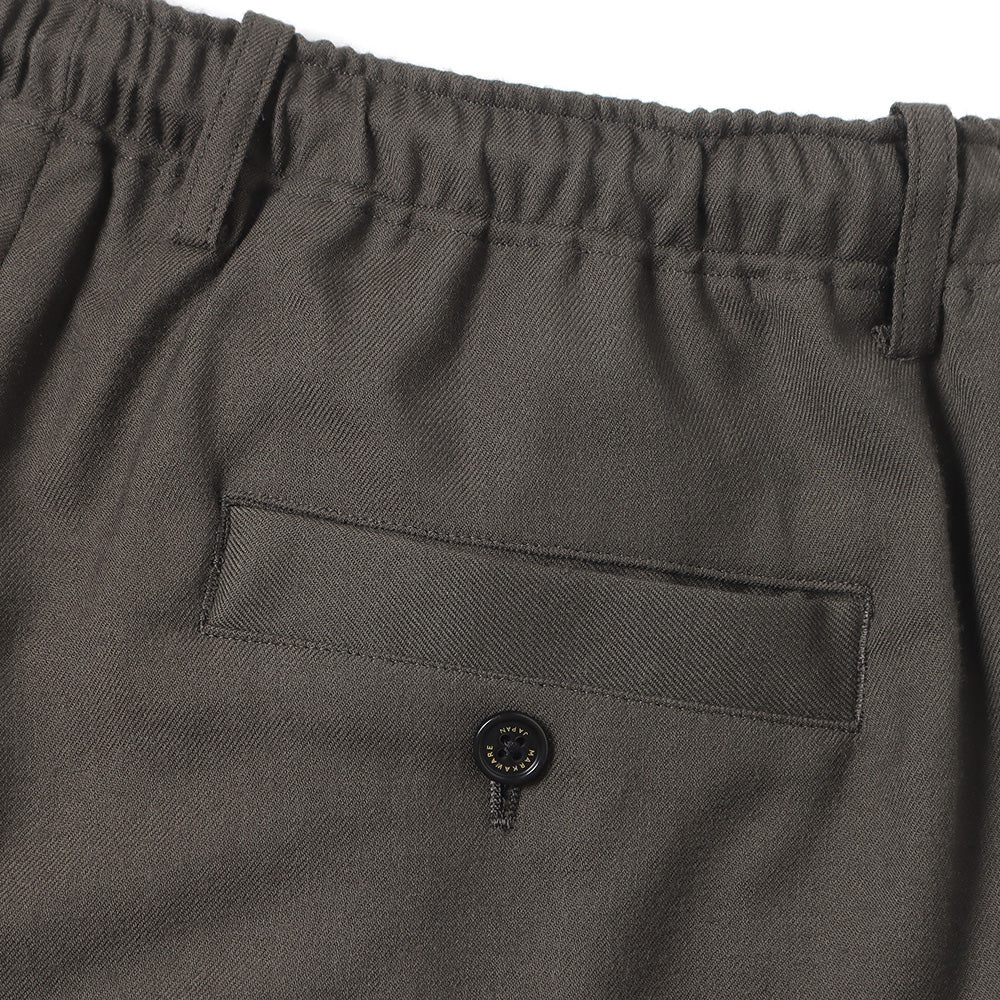 DOUBLE PLEATED EASY TROUSERS ORGANIC WOOL VIYELLA