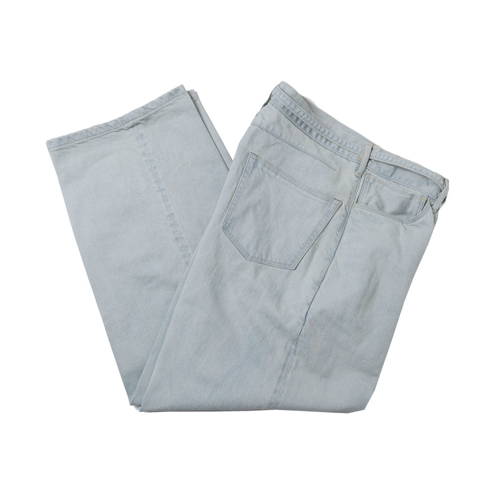 12.9oz Denim Narrow Belted Pants