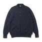 Cotton Knit L/S Polo Shirts